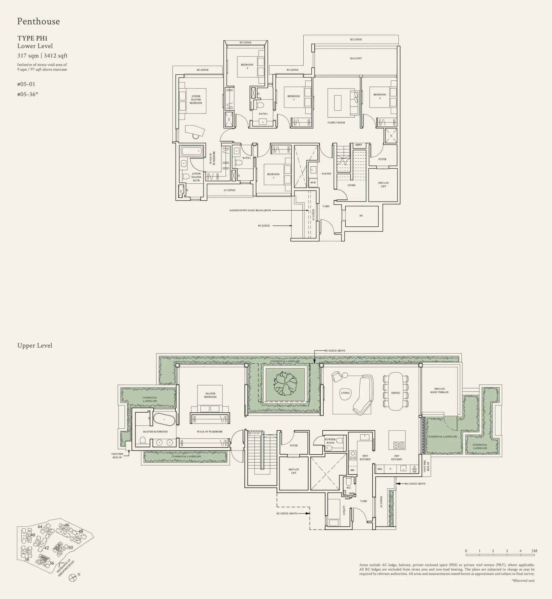 Watten House floorplan